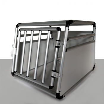 Autokäfig Hundetransportbox Aluminium