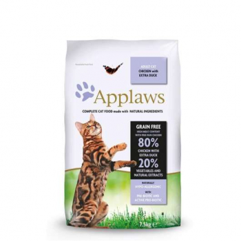 Applaws Cat Trockenfutter Hühnchen mit Ente 7,5kg