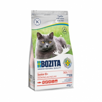 Bozita Cat Senior 8+ Getreidefrei Lachs 400 g