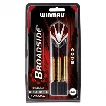 Winmau Broadside Brass Steeldart 1225-22 g