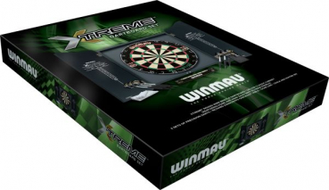 Winmau Dartboard Set „XTREME“ inklusive Cabinet