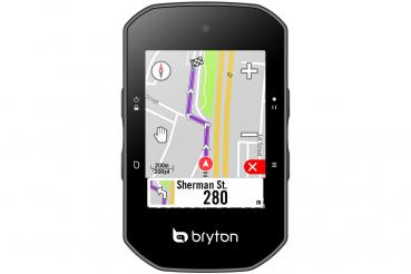 9008 Bryton - Rider S500 GPS Fahrradcomputer mit Herzfrequenzgurt und Trittfrequenzsensor ANT+ Bluetooth