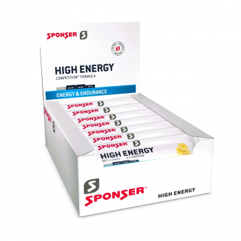 Energieriegel Sponser High Energy Bar Display (30x45g) - versch. Geschmacksrichtungen