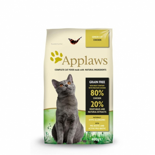 Applaws Cat Trockenfutter Senior mit Hühnchen 400 g