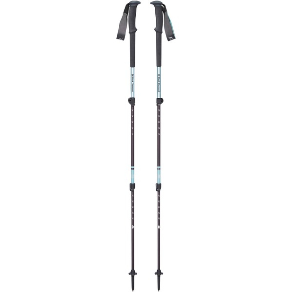 Trekkingstöcke Trail hellblau-schwarz 100-125cm Frauen