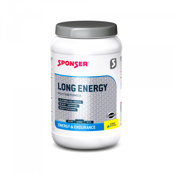 Sportgetränk Sponser Long Energy 1200g Dose - 2 Geschmacksrichtungen