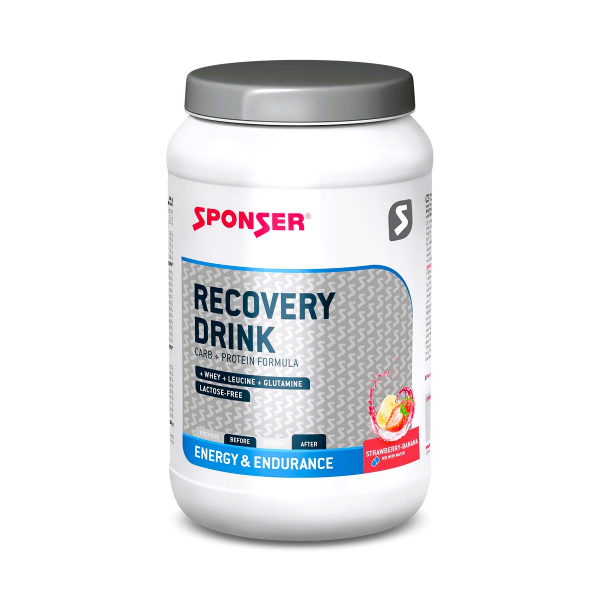 Sponser Recovery Drink Erdbeer-Banane 1200g Dose