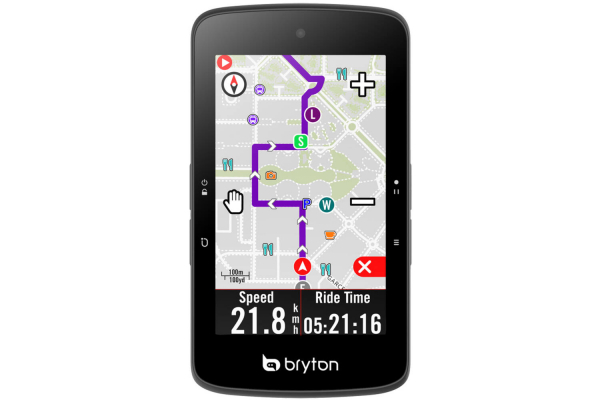 Bryton - Rider S800 T GPS Fahrradcomputer mit Herzfrequenzgurt und Trittfrequenzsensor ANT+ / Bluetooth